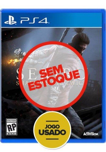 Sekiro: Shadow Die Twice - PS4 (Usado)